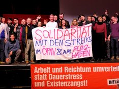 Solidarität mit den Streikenden